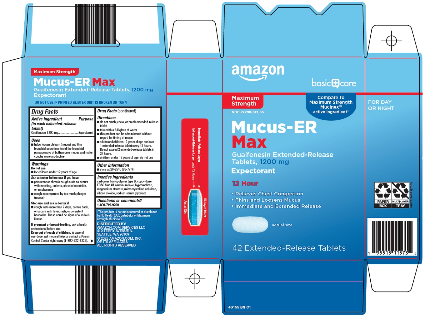 Basic Care Mucus Er Max